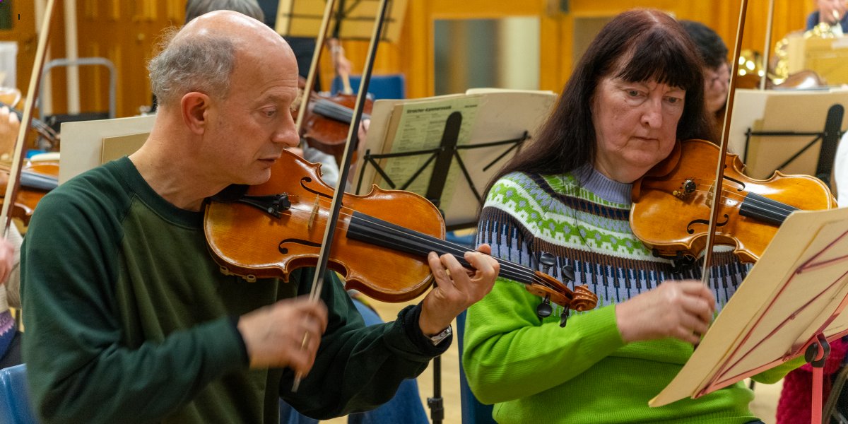 First violins